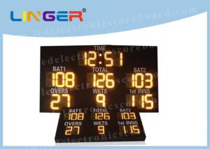 Quality IP65 Level Digital Cricket Scoreboard , Multi Sport Scoreboard 7 Segment Display wholesale