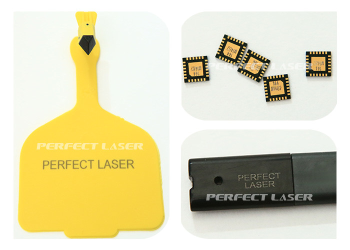 CCD Camera Fiber Laser Engraving Machine Auto Identifying / Positioning 500W