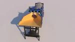 Mineral Gold Washing Trommel Screen With Water Pump
