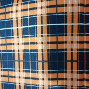 Quality Plaid Printed Fire Resistant Material Fabric 210 Gram EN11611 wholesale