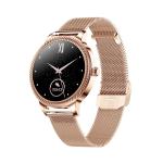 Rose Gold Waterproof Smart Watch For Android / Ios , 120mAh TFT Running Watch