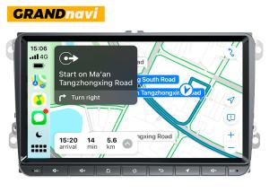 China 4G Golf Touran Android Car Stereo 9 Inch Volkswagen Skoda Octavia Stereo VW Car Radio on sale