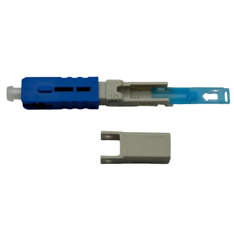 FTTH Fiber Optic Fast Connector Drawer Quick Connector Temperature -50 85 SC UPC APC