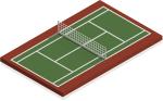 Moisture Proof PU Acrylic Tennis Court Athletic Track 2mm Thickness