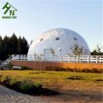 PVC Fabric Popular Design Hotel living 3m / 4m / 5m / 6m Dome Tent For Tourist