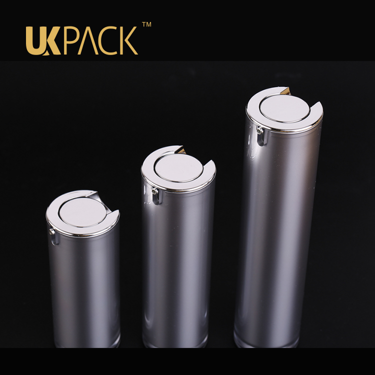 Assessed supplier PMMA Cosmetic Double layer airless bottle