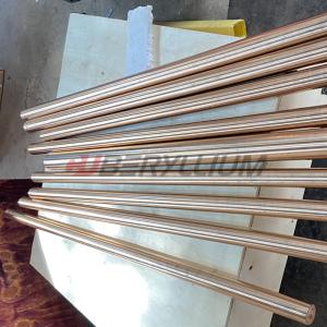 Quality Beryllium Copper Rods M25 C17300 Cube2Pb For Electrical Industry wholesale