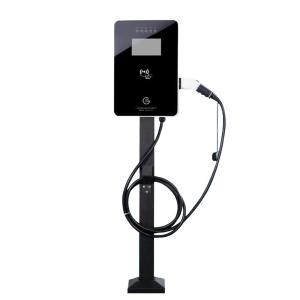 Quality Wall Hanging / Upright Mounting Fast Charging Station Single Gun AC Charging Pile wholesale