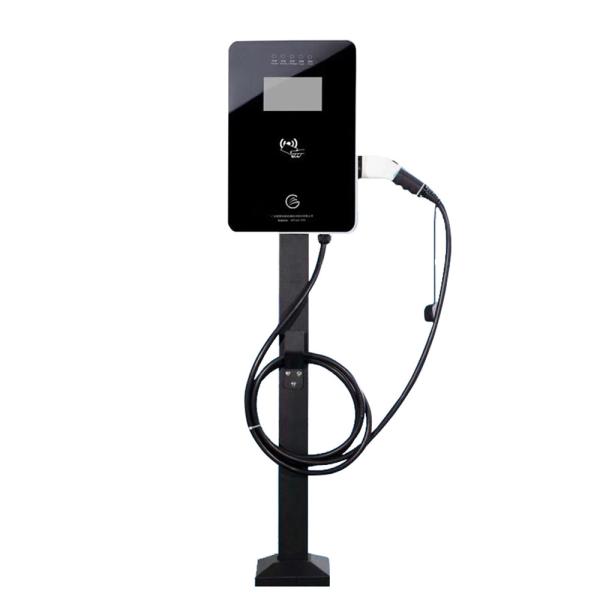 Wall Hanging / Upright Mounting Fast Charging Station Single Gun AC Charging