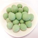 Healthy Low Fat Roasted Coated Wasabi Peanuts Coconut Flavor Without Pigment OEM