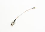 Right Angle Wire Harness Assembly 50Ohm BNC Female To MCX Male CE ROHS