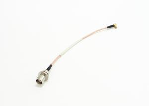 China Right Angle Wire Harness Assembly 50Ohm BNC Female To MCX Male CE ROHS on sale
