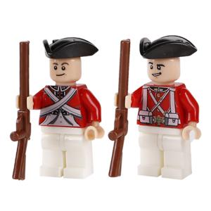 Quality MOC royal navy model sailor captain imperial soldier mini figures building blocks wholesale
