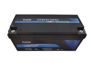Quality Deep Cycle Solar Battery 25.6V100Ah LiFePO4 Lithium Battery For RV Camping Home Energy Storage wholesale
