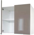 Villa/Apartment Customized Veneer Color Glossy Kitchen Cabinets Door with