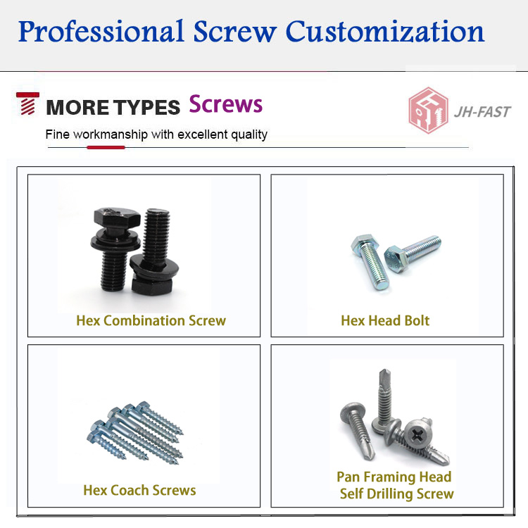 Hex Head Wood Screw Din571 Lag Bolt Coach Screw for Steel/SUS304 within Fasteners