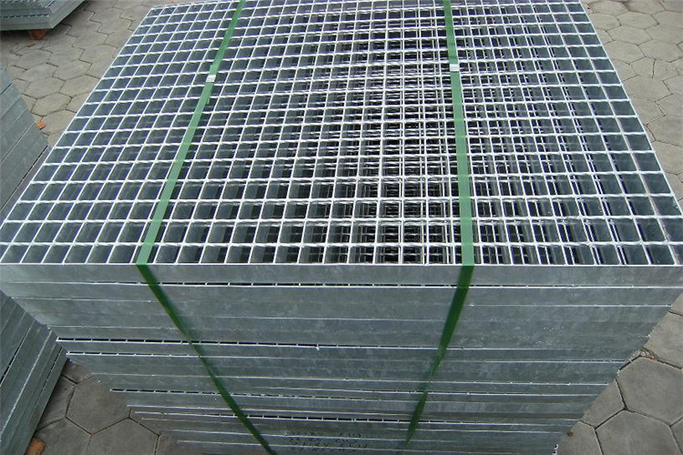 Hot DIP Galvanized Steel Bar Grating Finish Plain Floor Welded Grating