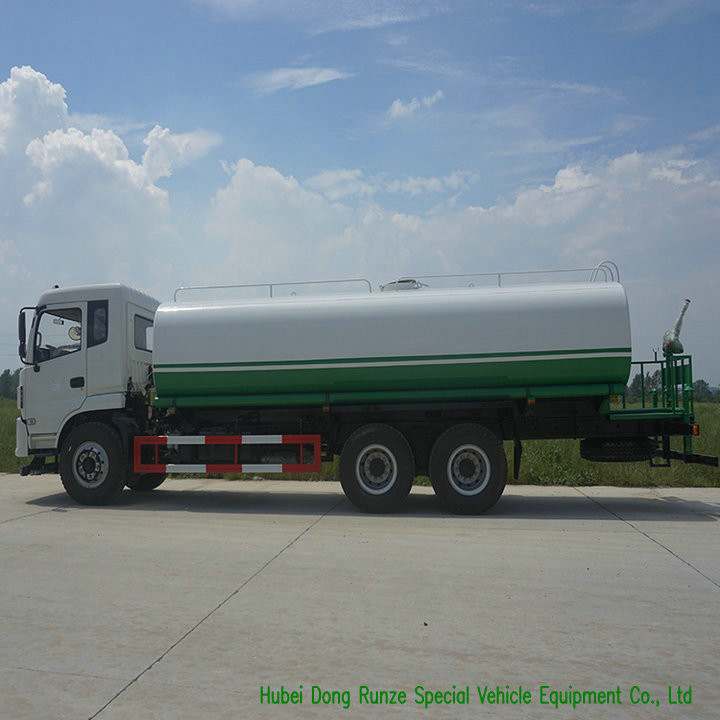 6X4 Road Clean Water Tank Lorry 22000L With Water Pump Sprinkler For Potable Water Delivery and Spray