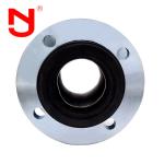 DN50 EPDM Single Sphere Rubber Expansion Joint SS304 Metal Flanged Expand Joint