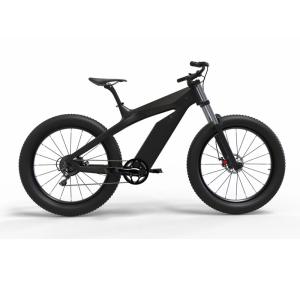 Quality ES750 26 Inch 48V 750W Carbon Fiber Mountain Electric Bicycle for Outdoor Exploration wholesale