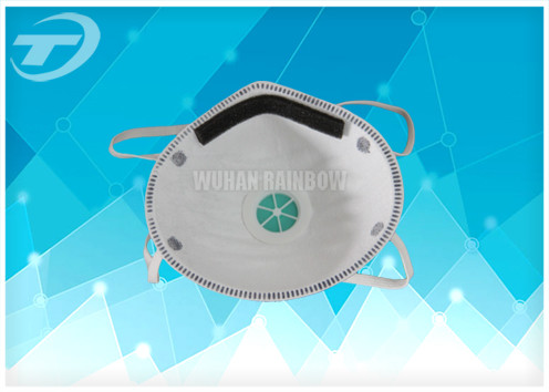 Round Type Earloop Procedure Masks , Latex Free Hospital Face Mask 3 Ply