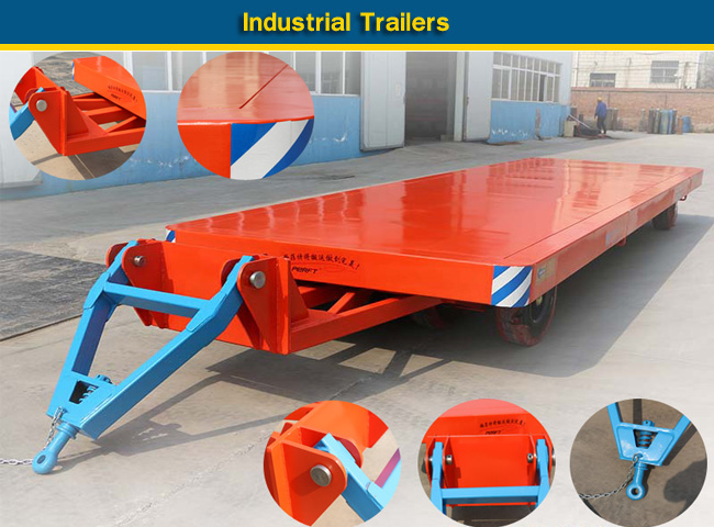 transfer platform industrial trailer