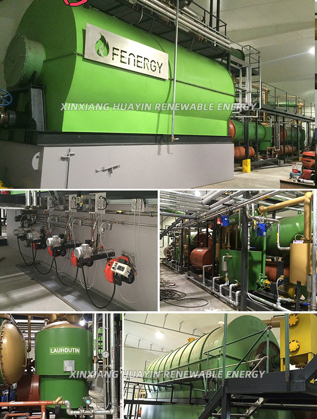 Gasoline Waste Plastic Pyrolysis Plant Plastic Pyrolysis Reactor