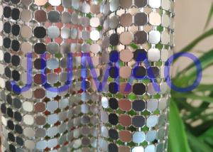 Quality Decorative Bling Aluminum Metal Sequin Fabric Light Silver With 4 Branches wholesale