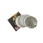 50pcs 20mic 30mic 32mic 40mic 45mic Thickness Soft Temper Aluminum Alloy Hookah