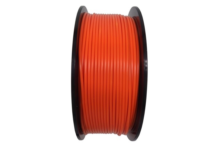 Eco-Friendly Dark Orange PLA 3D Printer Filament / 3d Printer Pen Filament