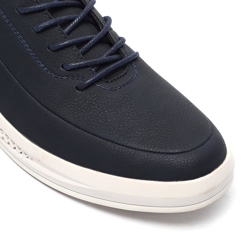 Dark Navy Breathable Casual Sneakers Microfiber Euro 39 40 41 Size
