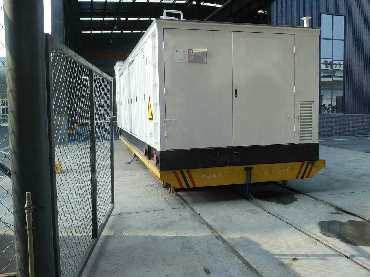 cable powered transfer cart