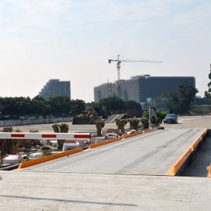 Quality 70ft Length 120 Ton Heavy Vehicle Weighbridge IML III Grade Accuracy wholesale
