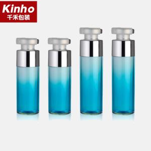 Quality 25-50ml Airless Pump Container PMMA Left Right Lock Double Wall 30ml Dispenser Bottles wholesale