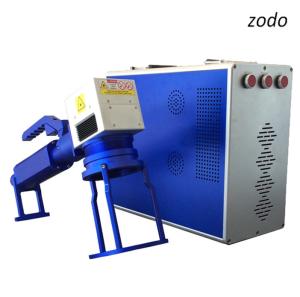 Quality 20W 30W Handheld portable fiber laser metal marking machine used for aluminum gold silver brass engraving wholesale