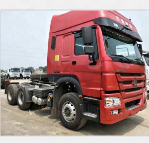 Quality Sinotruk Howo 6x4 371HP Tractor Trailer Truck Euro 2 Diesel Fuel Type wholesale