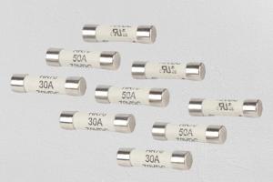 Quality Telecommunication Ceramic Tube Fuse , Fast Acting 100 Amp 250v Fuse wholesale