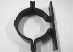 Powder Surface Stamped Aluminum Parts Bracket For Pipe Clamp Black ANSI Standard