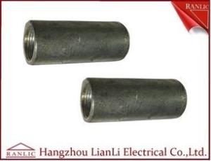 China 20mm 25mm Hot Dip Steel Gi Conduit Pipe Expansion Coupler Socket on sale