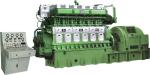 CE/ISO9001 Certified 1MW 2MW 3MW Heavy Oil Tire Oil Gas Generator for Power