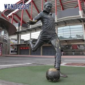 Quality Sports Athletes Bronze Statues Sculpture Life Size People Shape wholesale