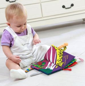 Quality Enlightenment Early Education 0-1 Year Old Baby Toy Baby Cloth Book wholesale