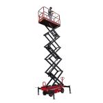 Industrial Manual Scissor Lifter Heavy Duty Lifting Equipment
