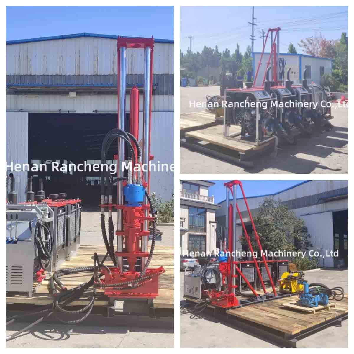 Top Drive Rotation Head Hydraulic Core Drilling Rig Portable Core Drilling Equipment With 480m Depth And Maximum Torque