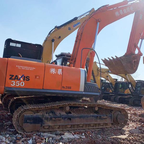 Heavy Duty Zx350 Used Hitachi Excavators Construction Machinery 35Ton Hitachi