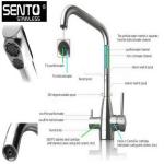 SENTO Multifunction Stainless Steel 304/316 Material 3 Way Faucet Water Tap For