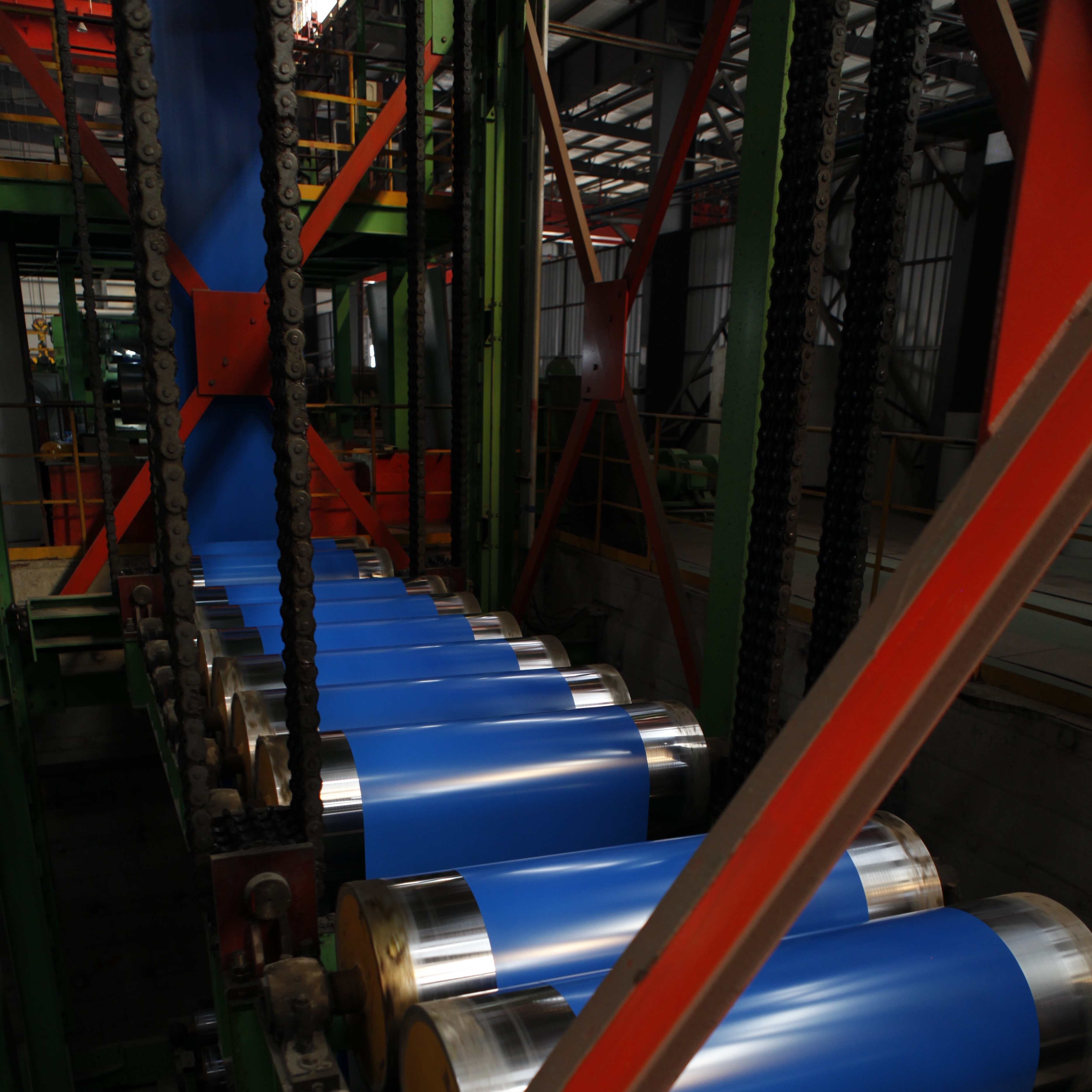 Continuous Color Coating Line Equipment Process