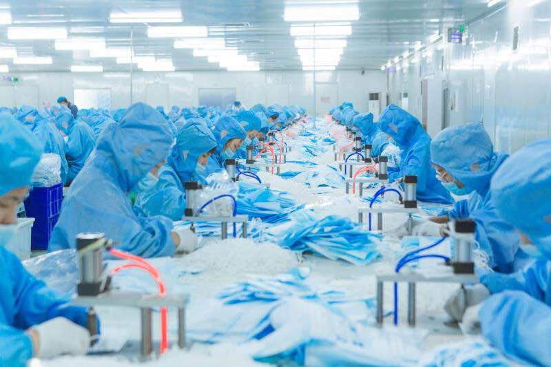 Antivirus 3 Ply Disposable Face Mask Personal Protective Equipment