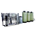 Drinking water treatment plant with drinking water plant