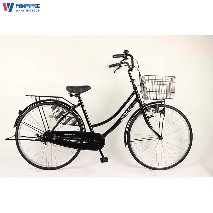 26'' Women'S One Speed Retro Bike With Braking System